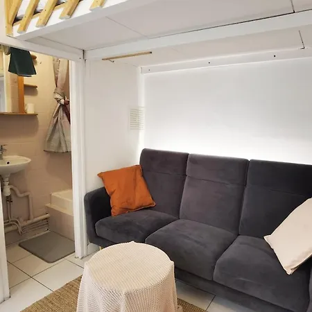 Bright Near Parc De La & Metro Apartment Paris